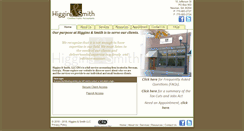 Desktop Screenshot of higginsandsmith.com